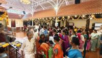 Prasada Vitarana; Picture Courtesy Shri Jaikishan Kandlur